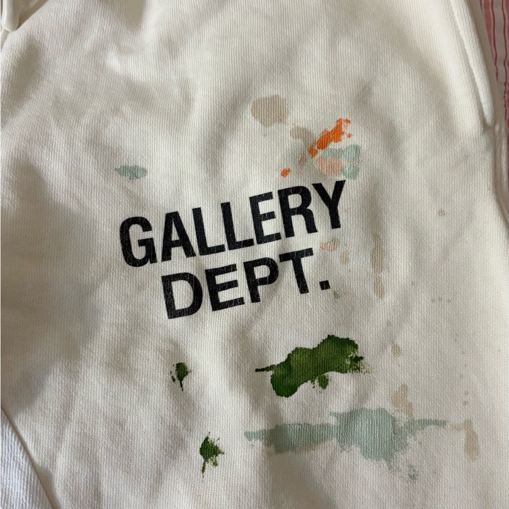 Gallery Dept Cream Drawstring Pants